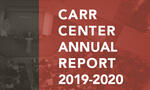 Carr Center Annual Report: 2019-2020