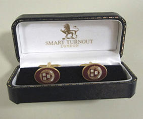 Smart Turnout Enamel Cufflinks (T-bar as shown) $40.78