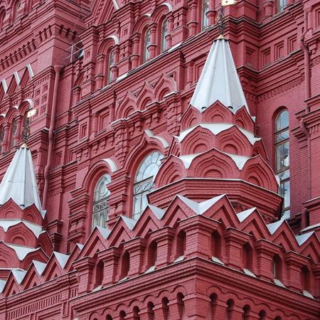 State Historical Museum in Red Square, Moscow, Russia