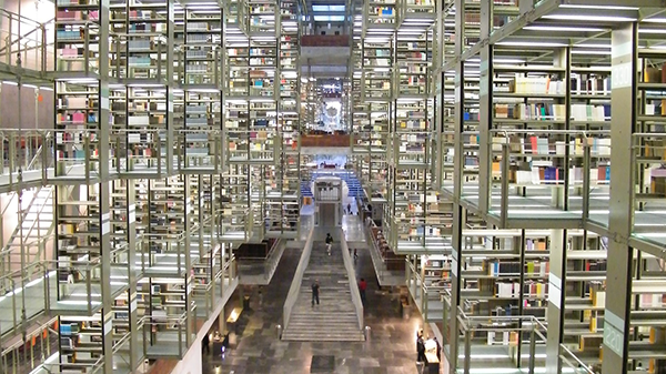 image of library in mexico city