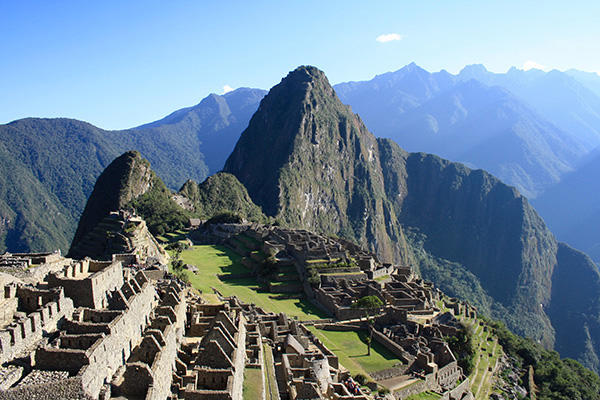 view of Machu Picchu