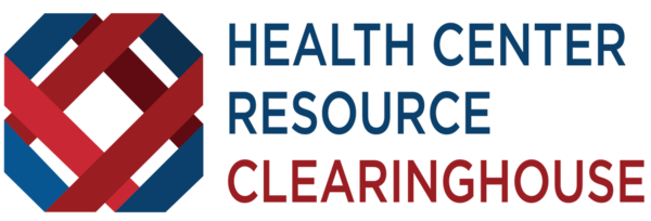 A graphic logo of the Health Center Resource Clearinghouse