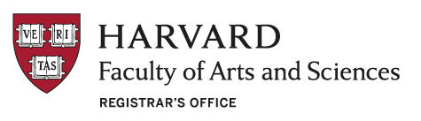 Harvard Faculty of Arts and Sciences Registrar's Office