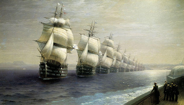Ships in Black Sea