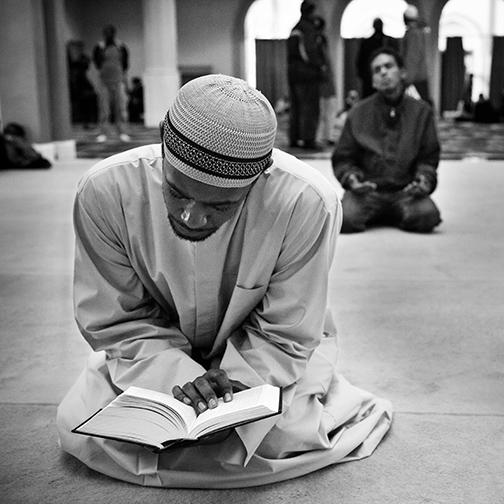 Person Reciting the Qur'an
