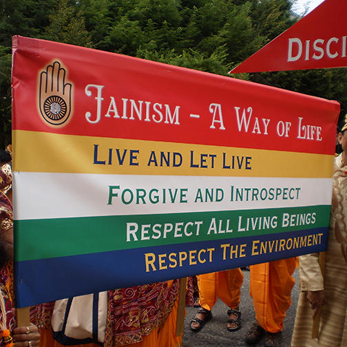 Banner Depicting Principles of the Jain Tradition
