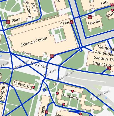 Campus Map University Disability Resources