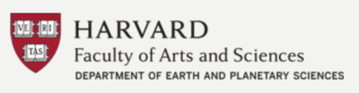 Harvard Faculty of Arts and Sciences Department of Earth and Planetary Sciences