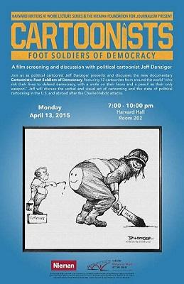 Cartoonists: foot soldiers of democracy