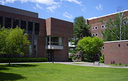 image of campus; link to medical and health careers information
