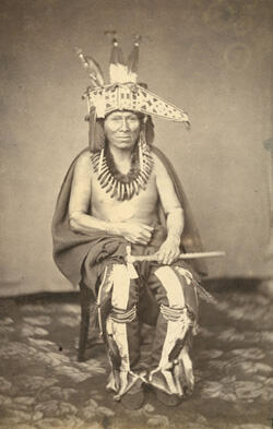 Bear-in-the-Fork-of-the-Tree (Na-ta-wa-kwut), chief of the bear clan, Fox, Washington D.C.