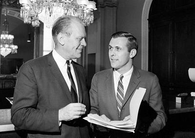 Rumsfeld & Ford_1968_House of Rep