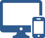 desktop and phone icon