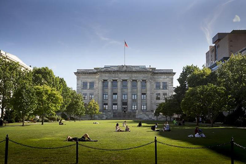 A photo of Gordon Hall at Harvard's Longwood campus