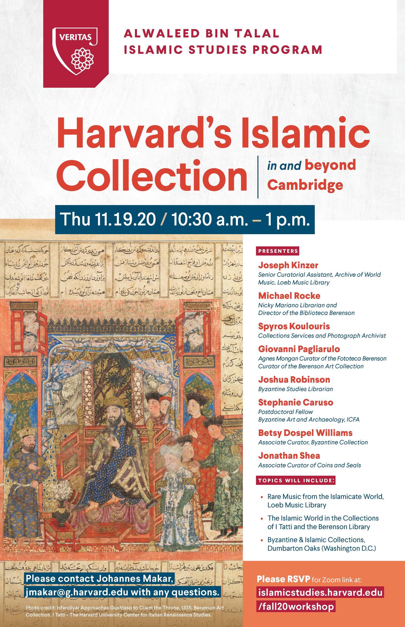Harvard Islamic Collection in and beyond Cambridge