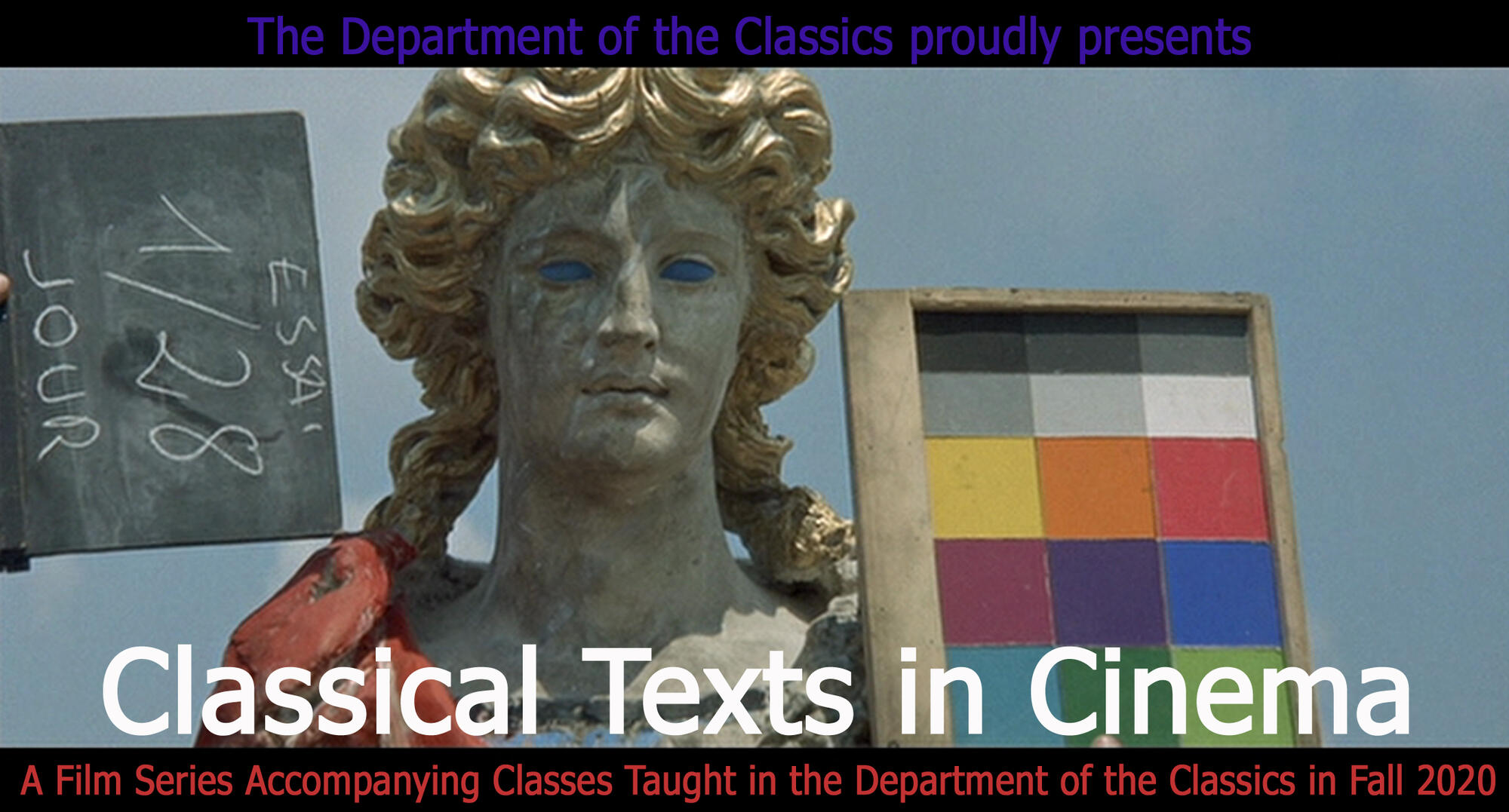 Classical Texts in Cinema Poster