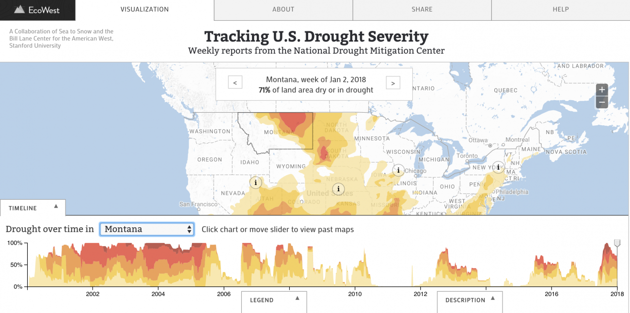 Drought Severity Map