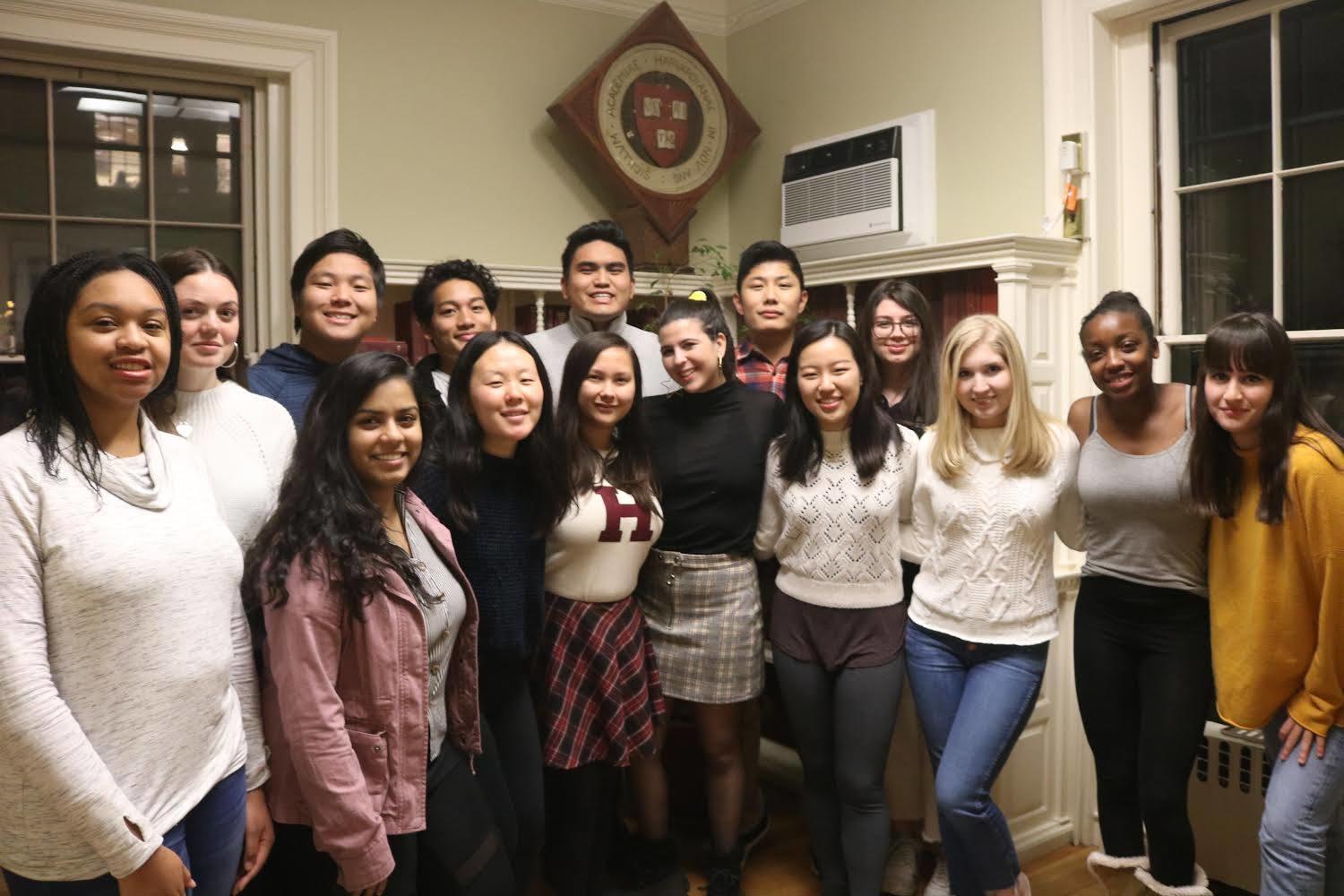 Members of the First-Year Social Committee for the Class of 2023