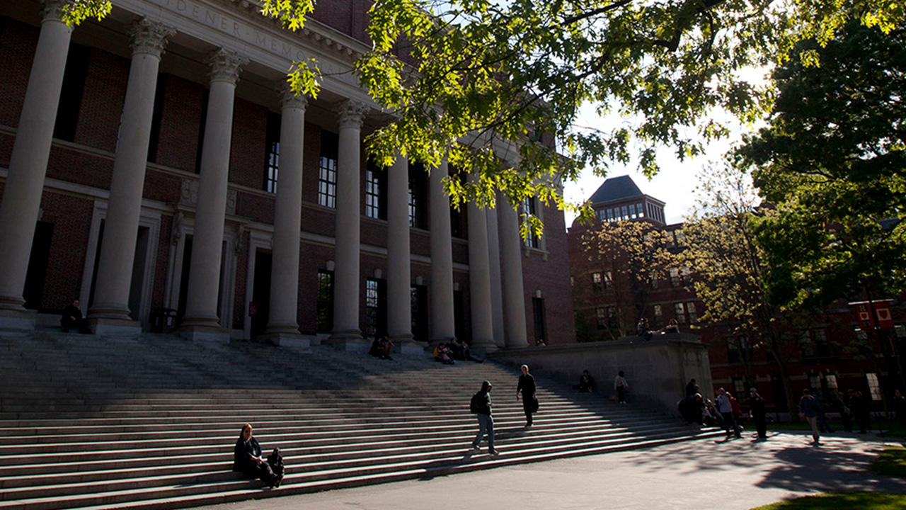 Widener Library at Harvard University