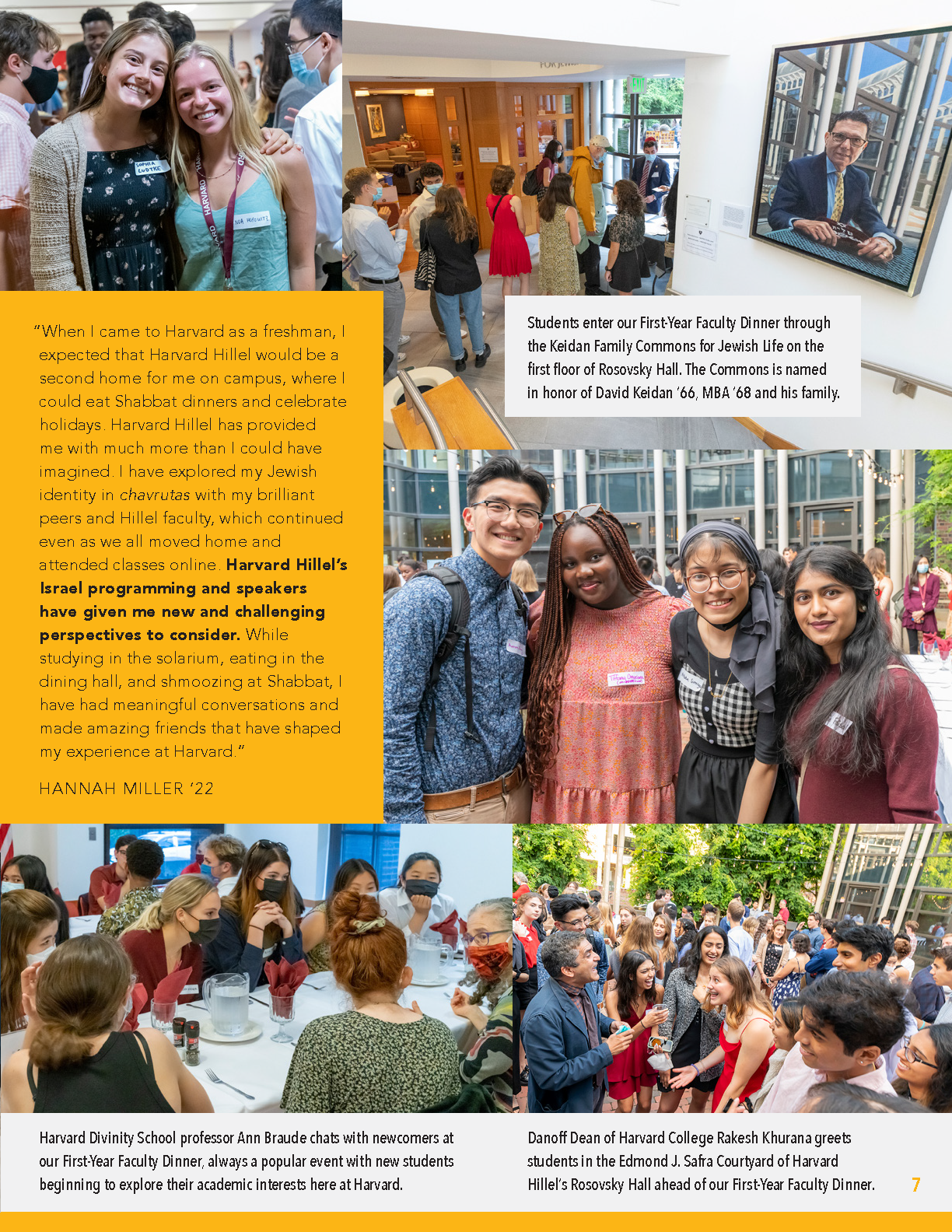 Harvard Hillel Impact Report 5781 (2020-2021) - Page 7