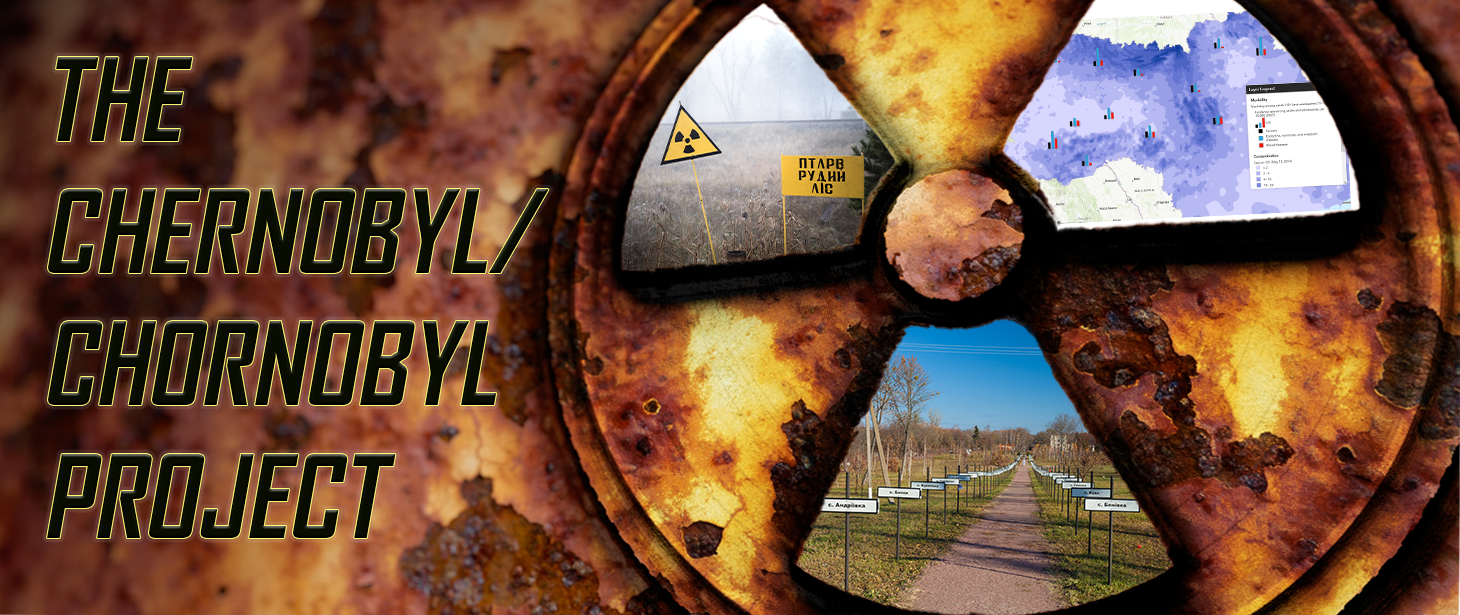 Chornobyl images in a radiation theme