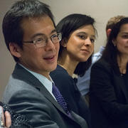 Archon Fung with Technology and Democracy Fellows