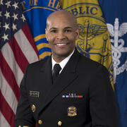 Headshot of the U.S. Surgeon General, VADM Jerome Adams, MD, MPH.