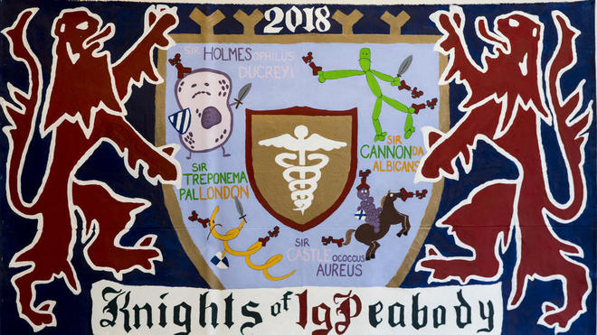 Peabody Society Olympics Banner 2018