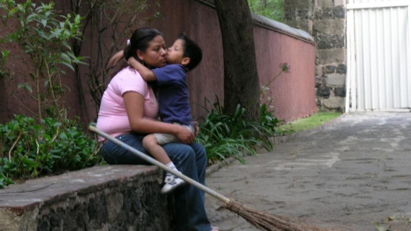 Mother and Son, Mexico City 2006. Photo credit: Tamara Kay