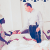 A young Paul Farmer in hospital setting